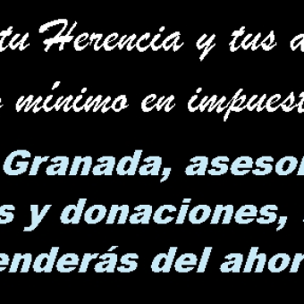Si planificas tu herencia o donación, pagarás menos